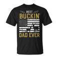 Best Buckin Dad Ever Funny Deer Hunter Cool Hunting Unisex T-Shirt