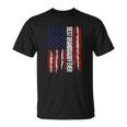 Best Granddaddy Ever Flag American Patriotic Unisex T-Shirt