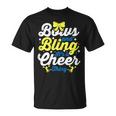 Cheerleading Cheerleader Bows And Bling Its A Cheer Thing T-shirt