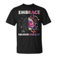 Embrace Neurodiversity Funny V4 Unisex T-Shirt