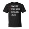 Funny 8Th Grade Graduation-Middle School Graduation Unisex T-Shirt