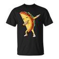 Funny Dabbing Taco Cinco De May Mexican Food Unisex T-Shirt