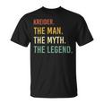 Kreider Name Shirt Kreider Family Name V2 Unisex T-Shirt