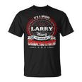 Larry Shirt Family Crest LarryShirt Larry Clothing Larry Tshirt Larry Tshirt For The Larry T-Shirt