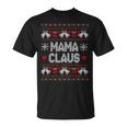 Mama Claus Christmas Ugly Sweater Unisex T-Shirt