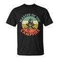 Master Of The Campfire Dad Camping Camping Dad Unisex T-Shirt