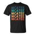 Mcatee Name Shirt Mcatee Family Name Unisex T-Shirt