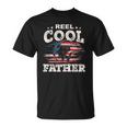 Mens Gift For Fathers Day Tee - Fishing Reel Cool Father Unisex T-Shirt