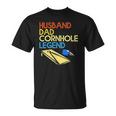 Mens Husband Dad Cornhole Legend Unisex T-Shirt