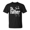 Mens The Father First Time Fathers Day New Dad Gift Unisex T-Shirt