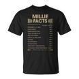 Millie Name Millie Facts T-Shirt