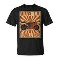 Motorcycle Retro Color Woodblock 482 Shirt Unisex T-Shirt