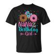 Nana Of The Birthday Girl Donut Party Family Matching Unisex T-Shirt