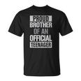 Official Teenager Brother 13Th Birthday Brother Party Gifts Unisex T-Shirt