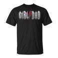 Outnumbered Dad Of Girls Men Fathers Day For Girl Dad V2 Unisex T-Shirt