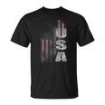 Patriotic Usa American Flag V2 Unisex T-Shirt