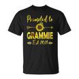 Promoted To Grammie Est 2022 Sunflower Unisex T-Shirt