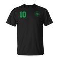 Retro Nigeria Football Jersey Nigerian Soccer Away Unisex T-Shirt
