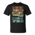 Save Rescue Recycled Plant Clean Care V3 Unisex T-Shirt