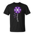 Sunflower Brain Tumor Awareness Brain Cancer Month Graphic T-shirt