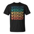 Weekley Name Shirt Weekley Family Name Unisex T-Shirt