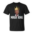 Womens Maga King Shirt The Great Maga King Trump Ultra Maga Unisex T-Shirt