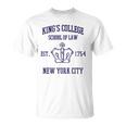 Alexander Hamilton Kings College School Of Law T-shirt