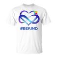 Be Kind Autism Awareness Heart Autism Awareness Month Unisex T-Shirt