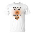 Best Seller Should I Stay Or Should Eggo Merchandise Unisex T-Shirt