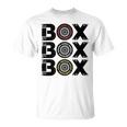 Box Box Box F1 Tyre Compound V2 Design Unisex T-Shirt