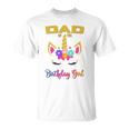 Dad Of The Birthday Girl Unicorn Matching Unisex T-Shirt