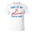 Fourth Of July My Fireworks Vintage 749 Shirt Unisex T-Shirt