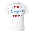 Fourth Of July Star Spangled Sassy Cute 741 Shirt Unisex T-Shirt