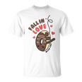 Funny Donut Fall In Love Unisex T-Shirt