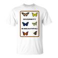 Funny The Butterfly Diversity Is Beatifull Tshirt Unisex T-Shirt