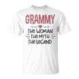 Grammy Grandma Grammy The Woman The Myth The Legend T-Shirt