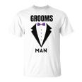 Groomsman Grooms Squad Stag Party Friends Themed Unisex T-Shirt