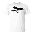 Halloween Scary Vampire Bats Pattern Unisex T-Shirt