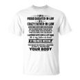 I Am A Proud Daughter In Law Of A Crazy Father In Law V2 Unisex T-Shirt