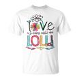 I Love Being Called Nana Sunflower Unisex T-Shirt