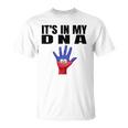 Its In My Dna Haitian Flag Haitian Independence Unisex T-Shirt