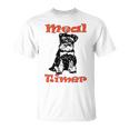 Miniature Schnauzer At Home Meal Timer Multi Tasking Dog Unisex T-Shirt