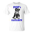 Miniature Schnauzer At Home Pops Favourite Multi Tasking Dog Unisex T-Shirt