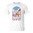 Nepal Himalayan Mountain Prayer Flags Unisex T-Shirt