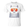 Panda Bear Sunglasses Beach Summer Sleeveless Top 210 Shirt Unisex T-Shirt