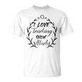 Premium I Love Teaching Snow Much Unisex T-Shirt