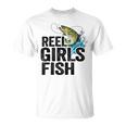 Reel Girl Fish Unisex T-Shirt