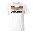 This Boy Can Game Funny Retro Gamer Gaming Controller Unisex T-Shirt