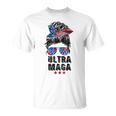Ultra Mega Messy Bun 2022 Proud Ultra-Maga We The People Unisex T-Shirt