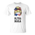 Ultra Mega Messy Bun 2022 Trump Republicans Conservatives Unisex T-Shirt